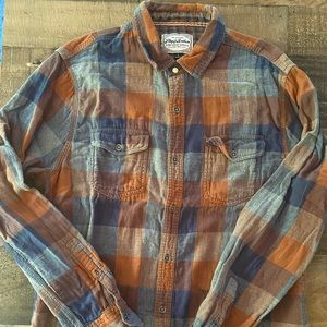 Flag and Anthem Men’s Button Down Large